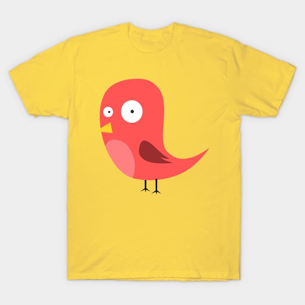 Birdy bird T-Shirt by Winterplay